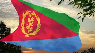 Flag and anthem of Eritrea [upl. by Booze]