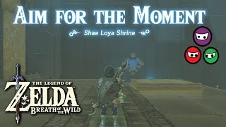 Zelda Breath of the Wild  Shae Loya Shrine  Aim for the Moment  Falcon Bow Location [upl. by Fleck]