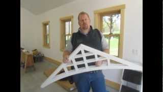 How To Install Fypon Gable Pediments [upl. by Mundford38]