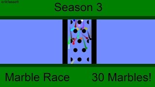 Algodoo Marble Race  Part 15  Season 3 [upl. by Bultman691]