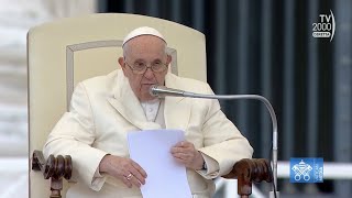 Papa Francesco Udienza Generale del 5 aprile 2023 [upl. by Haimaj474]