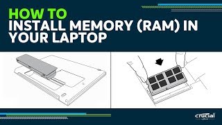 How to Install RAM in a Laptop [upl. by Suoivatnom]