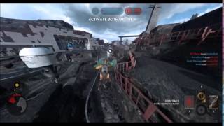 Cycler rifle shot Star Wars BattleFront [upl. by Annaerb]