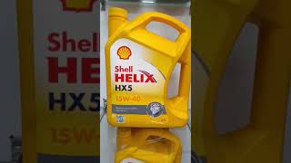 SHELL HELIX HX5 ENGINE OIL SPECIAL FOR CAR ENGINE ShortsBest engine oil for car [upl. by Leyameg512]