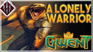 GWENT  A LONELY WARRIOR  CONSUME MONSTERS DECK NILFGAARD PATCH  Gameplay Furo Closed Beta [upl. by Nnairda]