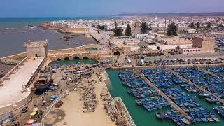 DR STONE  Essaouira vue du ciel par Drone 4K [upl. by Gomez802]