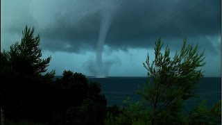 Tornado near Orebic [upl. by Llenroc]