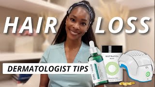 Hair Loss Dermatologist Tips to Prevent Hair Loss amp Regrow Hair [upl. by Naujahs]