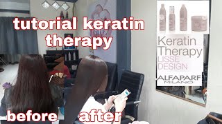 tutorial alfaparf milano keratine therapy [upl. by Badger]