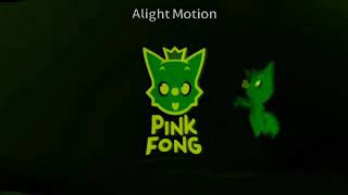 Pinkfong Logo In PowerYellowInvertFat [upl. by Ahsinut]