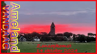 Zonsopkomst 14 oktober 2024  Hollum Ameland [upl. by Cul676]