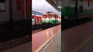 Tricolour WAG 7 locomotive indianrailways alplocopilot trainsloverofficial [upl. by Tobin]