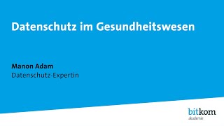 eHealth amp Datenschutz – Wie wirkt die DSGVO im Gesundheitswesen [upl. by Fesuy]