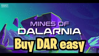 Mines of Dalarnia buying DAR easy cryptocom CRO metaverse [upl. by Ardelis632]