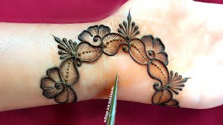 New beautiful stylish mehndi design  Arabic mehndi design  mehndi design Mehndi ka design mehndi [upl. by Yodlem308]