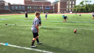 11 Year Old Kicker 37 Yard Field Goal [upl. by Avin]