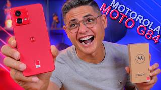 CHEGOU Moto G84 o LINDÃO da Motorola Será um bom SMARTPHONE Unboxing e Impressões [upl. by Sacrod]