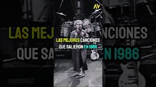 Las mejores canciones del 86 musica los80s 80s rock andresvegas ochentas music [upl. by Atinuj]