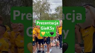 Prezentacja piłkarzy GKSu Katowice na Dolinie Trzech Stawów 💛💚🖤 katowice ekstraklasa sports [upl. by Esor876]