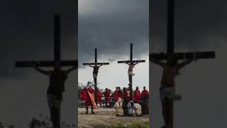 Why Filipinos ReEnact Crucifixions rituals traditions [upl. by Ettena]