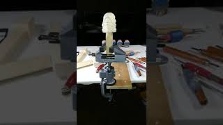 vise for wood carving [upl. by Ailalue]