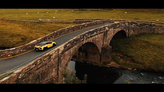 Lamborghini Aventador SVJ with Balboni Exhaust through British Countryside [upl. by Assiralk513]