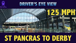 St Pancras to Derby  125 mph [upl. by Baalman]