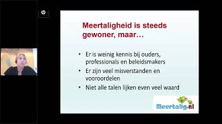 Webinar Meertaligheid in de bibliotheek [upl. by Enneiluj]