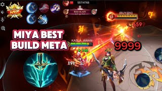 Miya best build gameplay [upl. by Webber]