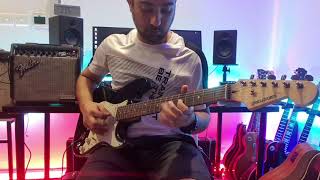 Selder stratocaster and Fender studio amp quick demo [upl. by Aivatahs]