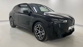 BMW iX 50 M Sport  Black Sapphire [upl. by Moss]