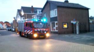 Brandweer Rijnsburg naar AZC Valkenburg [upl. by Yesmar]