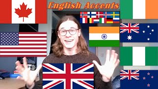 Belgian Guy does 26 Amazing English Accents [upl. by Yrram]