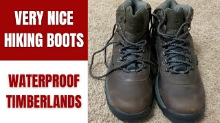 Timberland Mens White Ledge Mid Waterproof Hiking Boots [upl. by Hutt933]