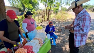 Seles avisa q aborde d carretera ay agua fresca todos los días con chicharrones i palomitas [upl. by Sirref]