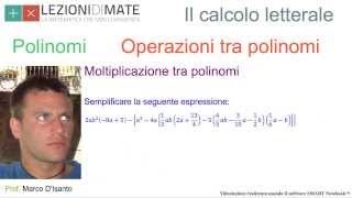 Espressione  prodotto tra due o più polinomi  programma primo anno [upl. by Dorren497]