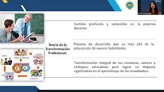 Clase Magistral  Teorías y Modelos del Desarrollo Profesional Docente [upl. by Amanda]