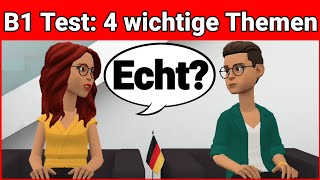 Mündliche Prüfung Deutsch B1  Gemeinsam etwas planenDialog  4 wichtige Themen  sprechen Teil 3 [upl. by Hardy633]