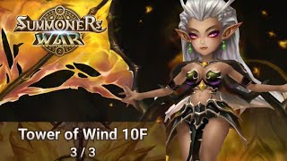 Challenge Of Ascension  Tower Of Wind 10F  Summoners War [upl. by Acired]