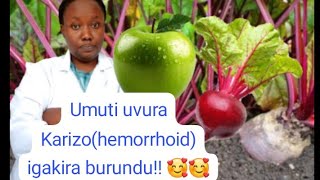 Biroroshye Emoroyide Hemorrhoid yakira burundu koresha iyi miti uzambwira🥰 [upl. by Wernher372]