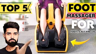 best foot and calf massager 2024  best leg and foot massage machine  best foot massager caresmith [upl. by Esiuolyram]