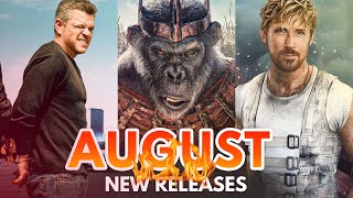 10 Insane New Movie Releases in August  Best movies of 2024 on Netflix Prime Hulu Apple TV [upl. by Ajiak700]