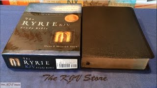 KJV Ryrie Study Bible [upl. by Gillespie]