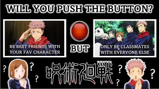 JUJUTSU KAISEN PUSH THE BUTTON CHALLENGE [upl. by Woodford171]