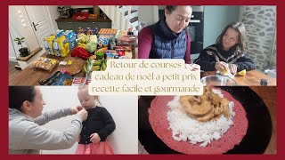 Retour de courses et recettes gourmande [upl. by Ellerihs]