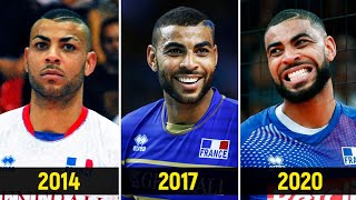 The Rise Of Earvin Ngapeth  Entire Career in the National Team [upl. by Moule]