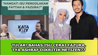 PODCAST TYA DAN SUAMI DAPAT KECAMAN [upl. by Nylavad]