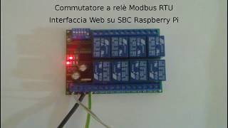 Commutatore Modbus Raspberry Pi [upl. by Akeim]