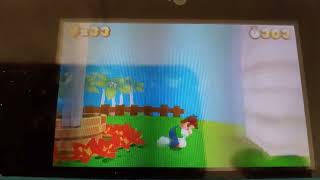 Super Mario 3D Land Luigi Course Clear Animation Hatless [upl. by Euqirne]