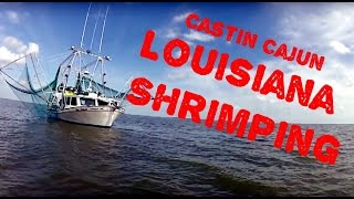 Louisiana Shrimping on Castin Cajun [upl. by Novel841]